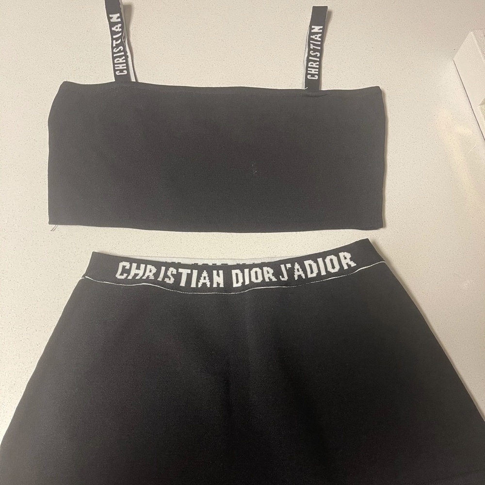 Christian dior black set
